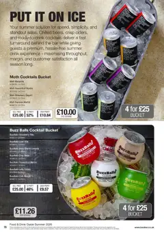Preview of Booker Wholesale - Summer Catering News 2026 valid from 16/06/2026 | Page: 70