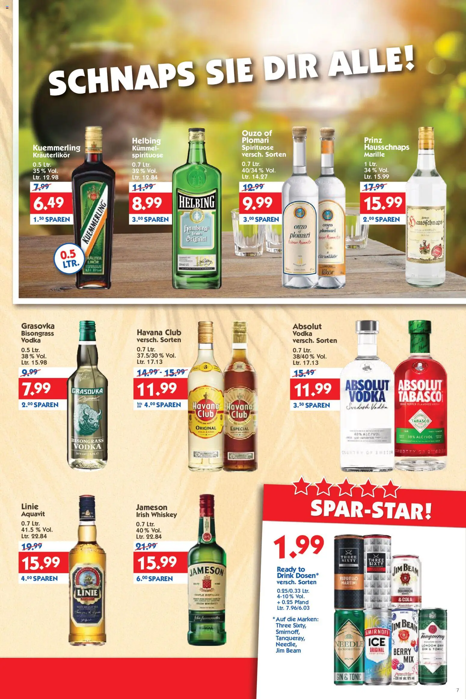 HOL’AB! Prospekt – gültig ab 17.08.2026 | Seite: 7 | Produkte: Jim beam, Cola, Smirnoff, Whiskey