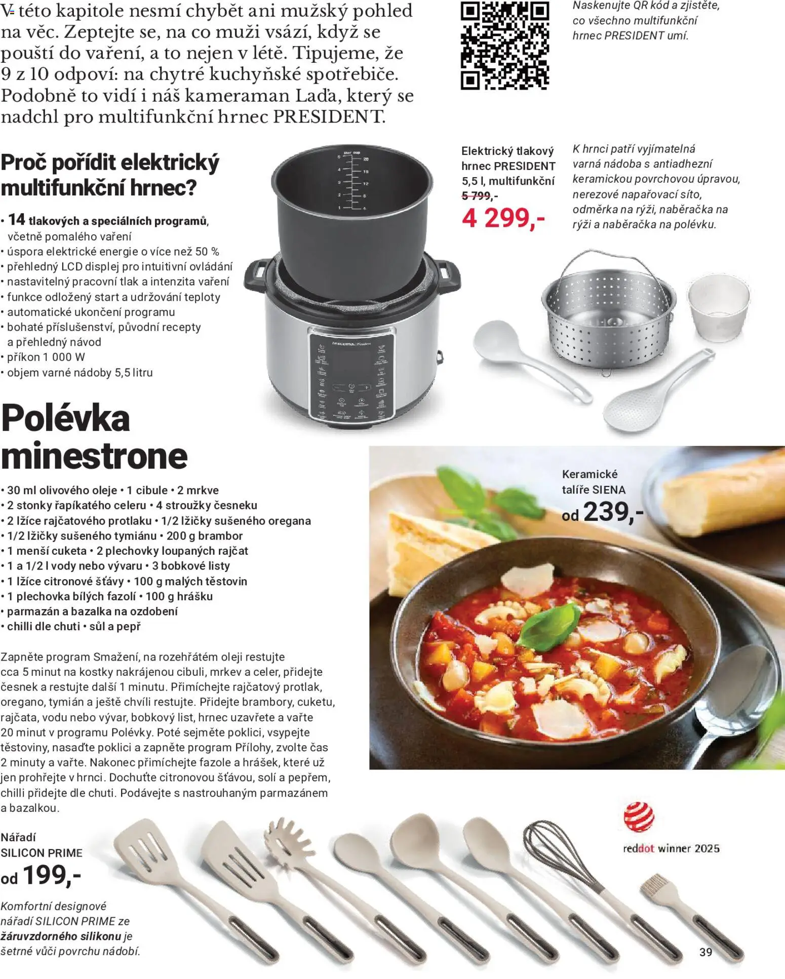 TESCOMA leták - Léto 2026 od 01.06.2026 | Strana: 39 | Produkty: Mrkev, Naběračka, Cuketa, Česnek
