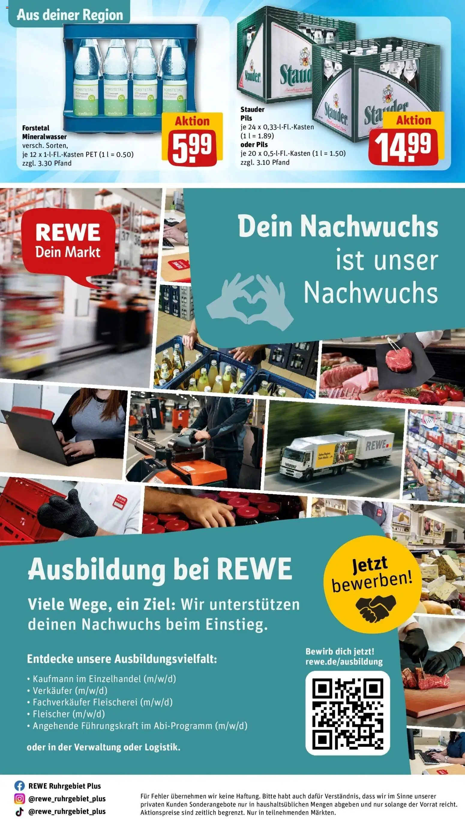 REWE Prospekt ab 21.09.2026 zum Blättern » Angebote | Seite: 37 | Produkte: Pils, Mineralwasser