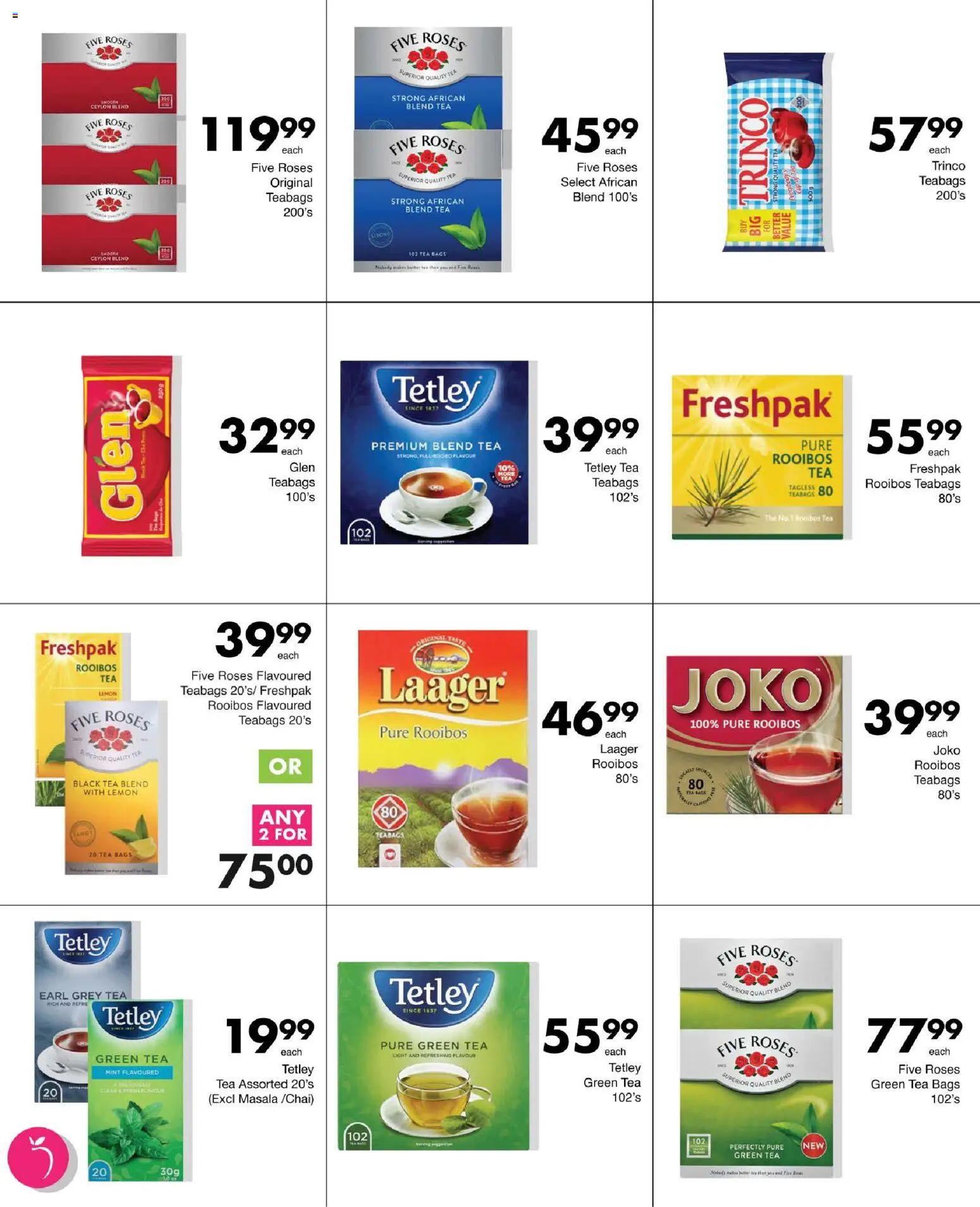 New Save catalogue – valid from 13/08/2026 | Page: 35 | Products: Light, Black Tea, Tea, Lemon