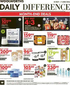 Woolworths specials catalogue – valid from 25.05.2026 | Page: 12 | Products: Cheese, Fish, Ice cream, Stock