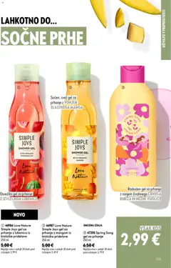Oriflame katalog akcije – veljaven od 24.06.2026 | Stran: 139 | Izdelki: Gel za prhanje, Kos, Mango, Lubenice