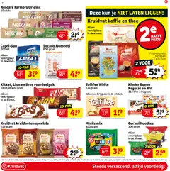 Kruidvat folder - Voorbeeld van een folder van Kruidvat, geldig van 21-09-2026 | Pagina: 69 | Producten: Thee, Rasp, Kinder, Zeezout