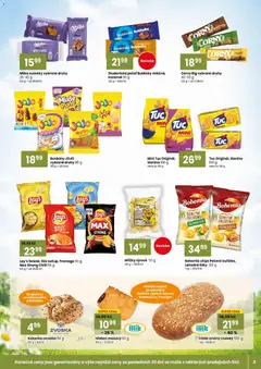 Náhled letáku Tempo leták od 15.07.2026 | Strana: 3 | Produkty: Chléb, Milka, Bonbóny, Slanina