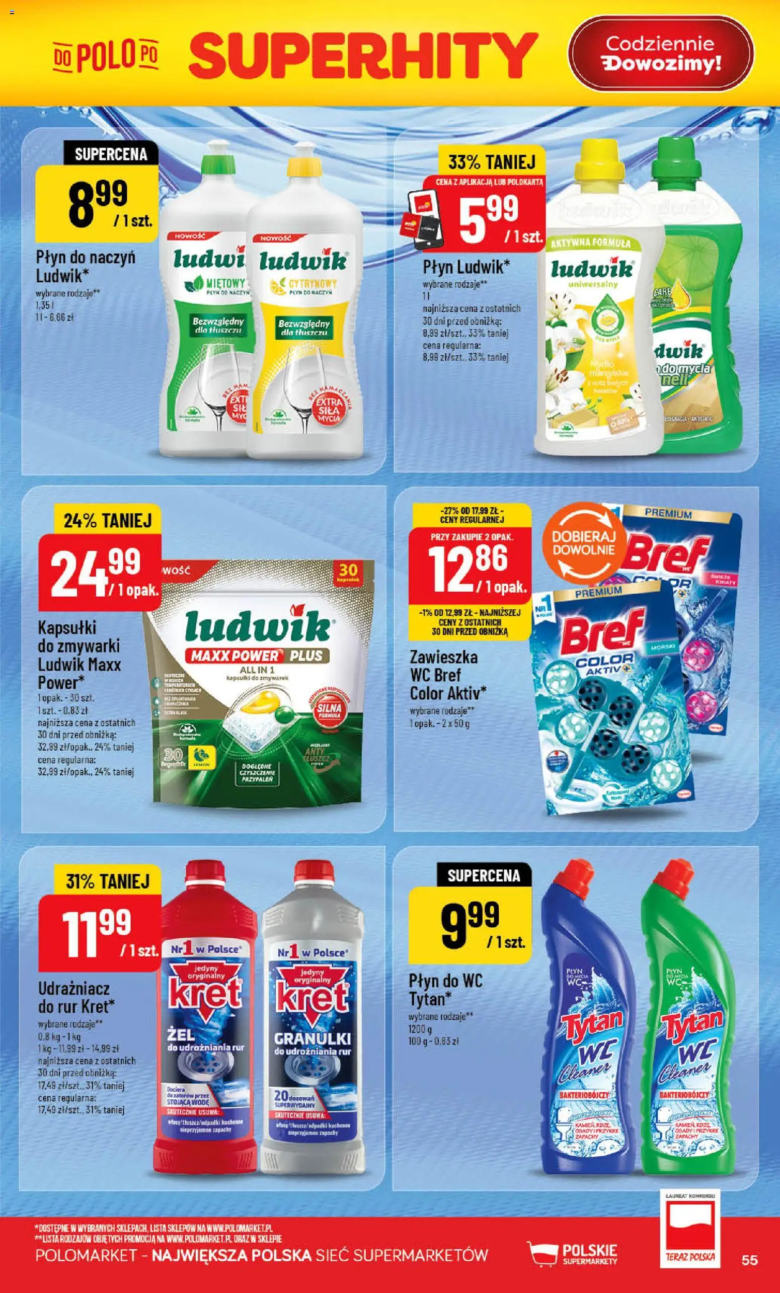 POLOmarket gazetka od 10.06.2026 | Strona: 55 | Produkty: Cleaner