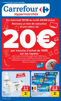 Carrefour folder semaine 34 - Voorbeeld van een folder van Carrefour, geldig van 19/08/2026