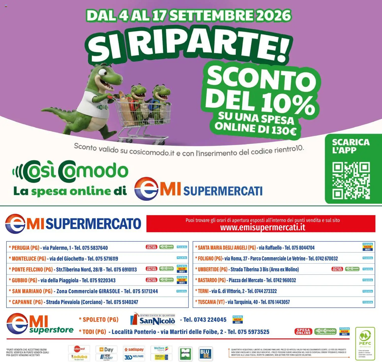Volantino EMI del 03/09/2026 | Pagina: 32 | Prodotti: Raffaello, Terra