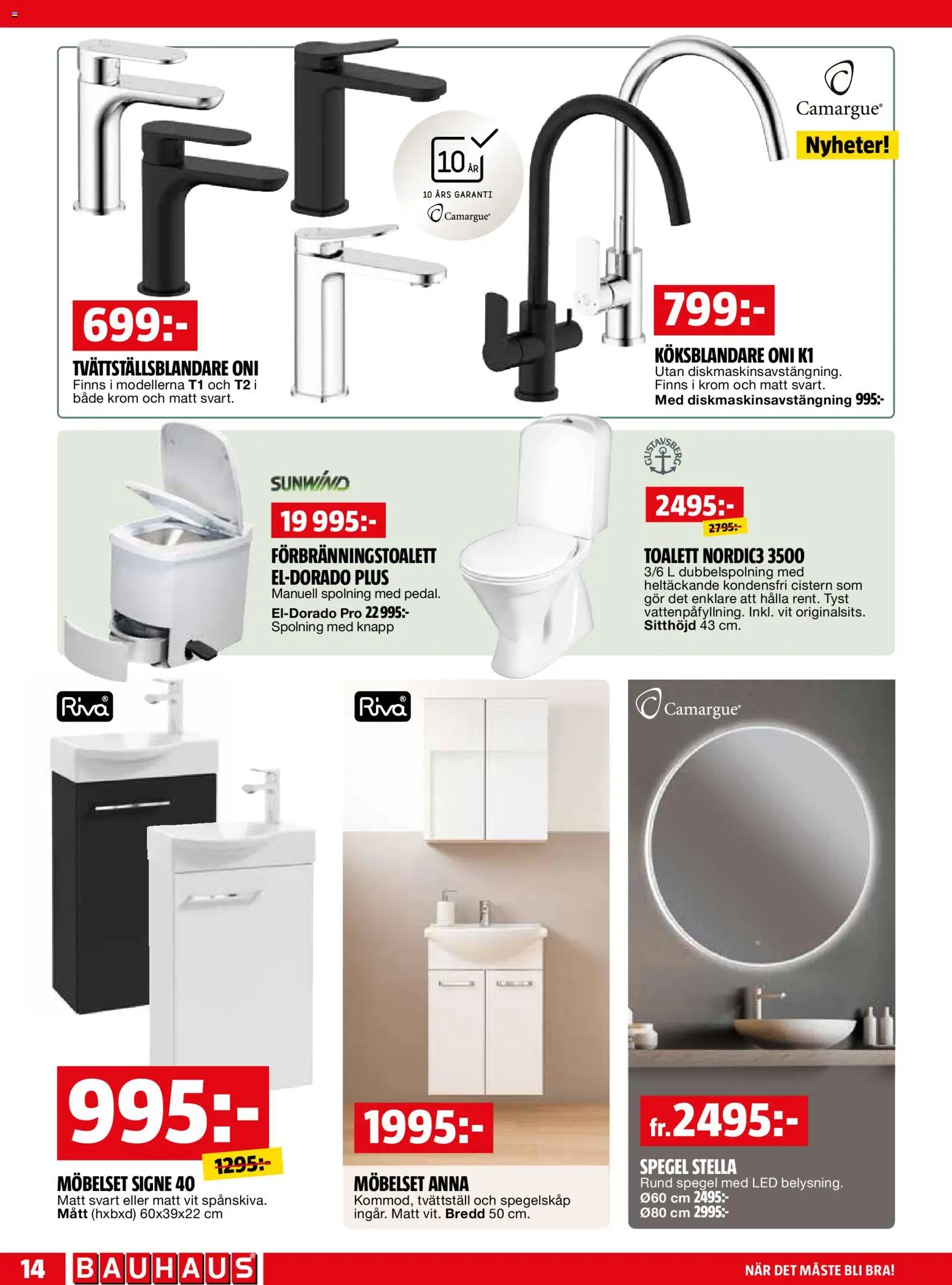 Bauhaus reklamblad aktuell från 31/08/2026 | Sida: 14