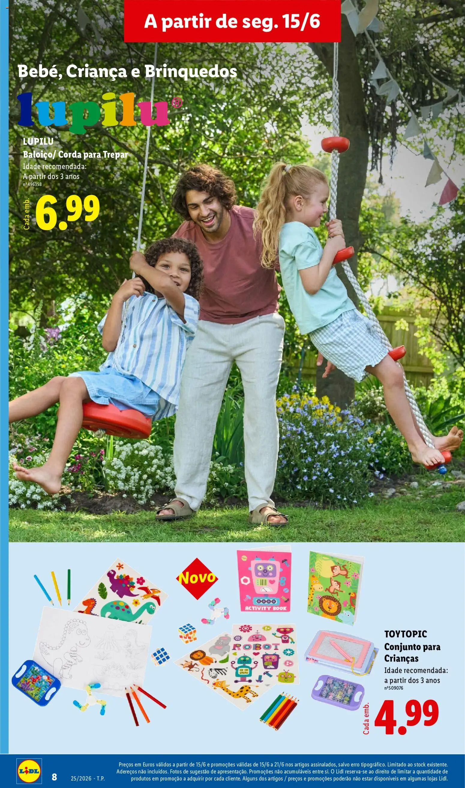Lidl Novidades │ válido de 15.06.2026 | Página: 8 | Produtos: Corda