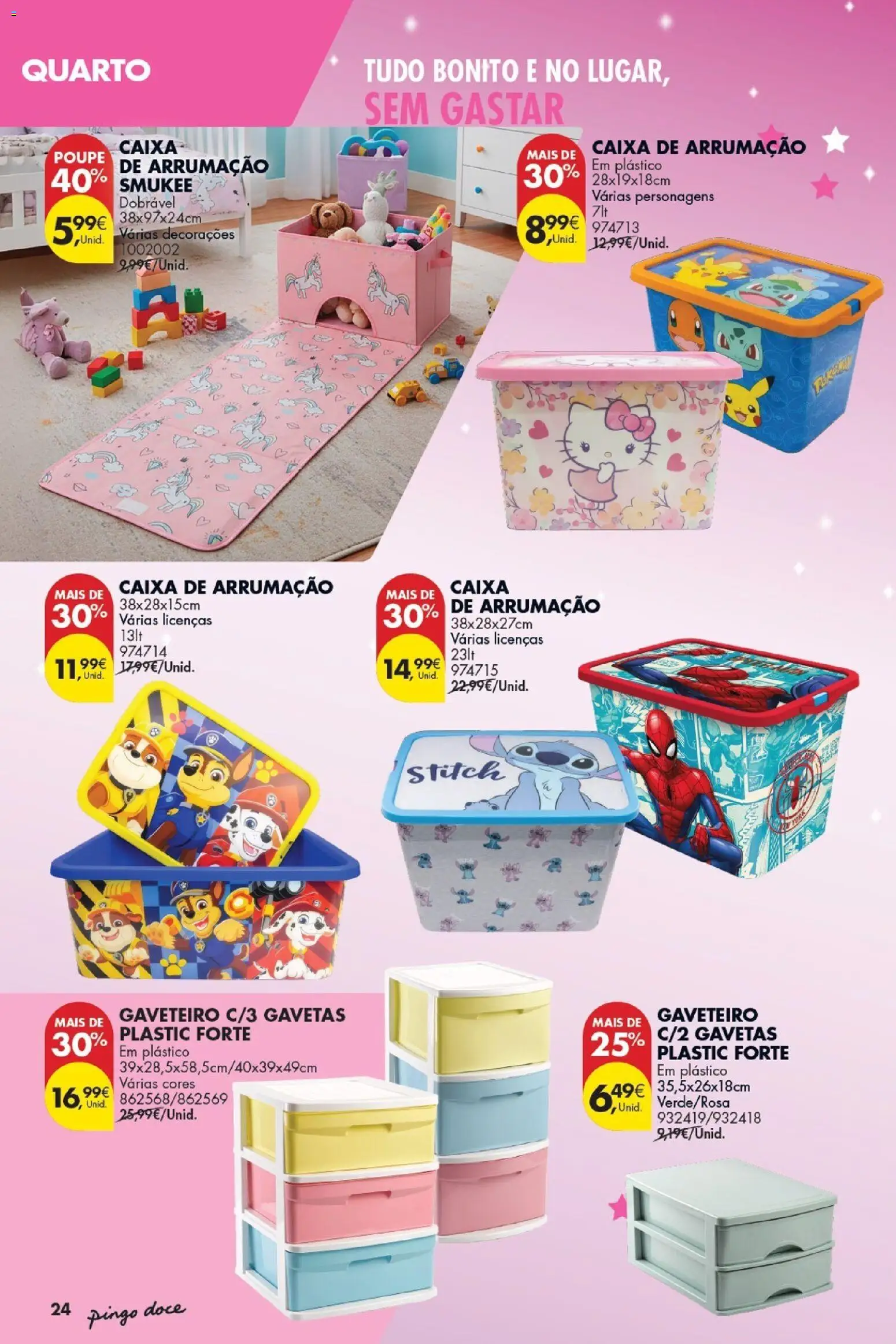 Pingo Doce Folheto Bazar Dia da Criança │ válido de 19.05.2026 | Página: 24 | Produtos: Caixa