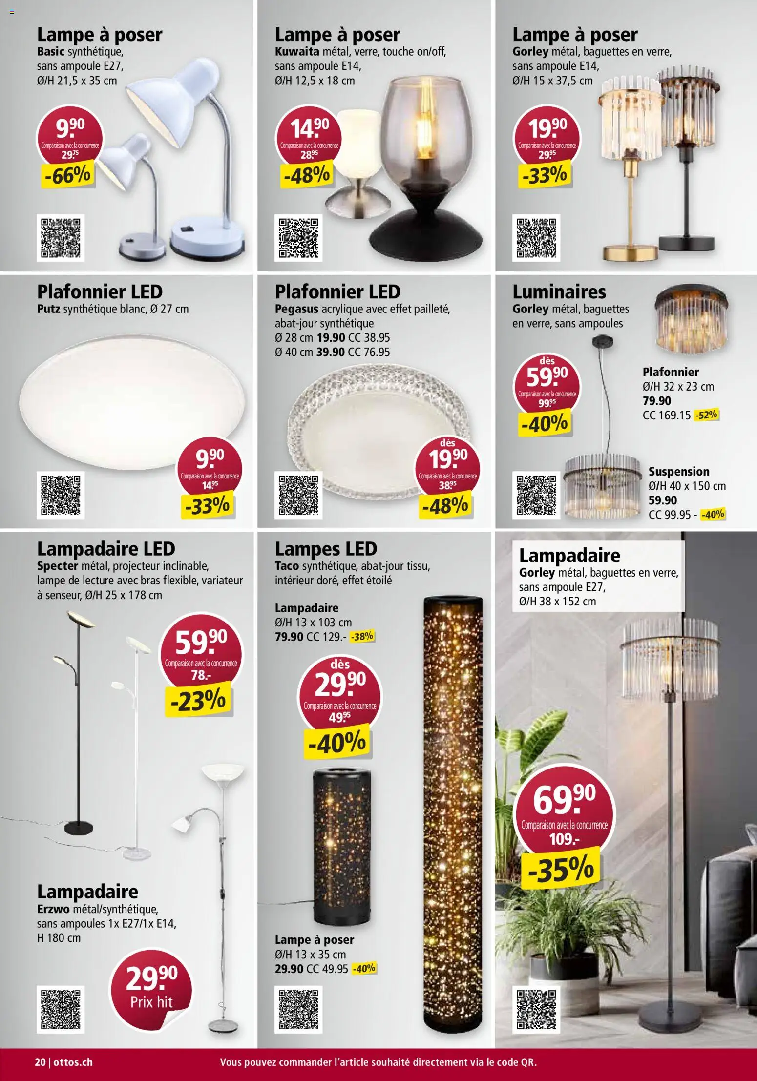 Otto's aktionen Meubles au top – gültig ab 01.09.2026 | Seite: 20 | Produkte: Lampe