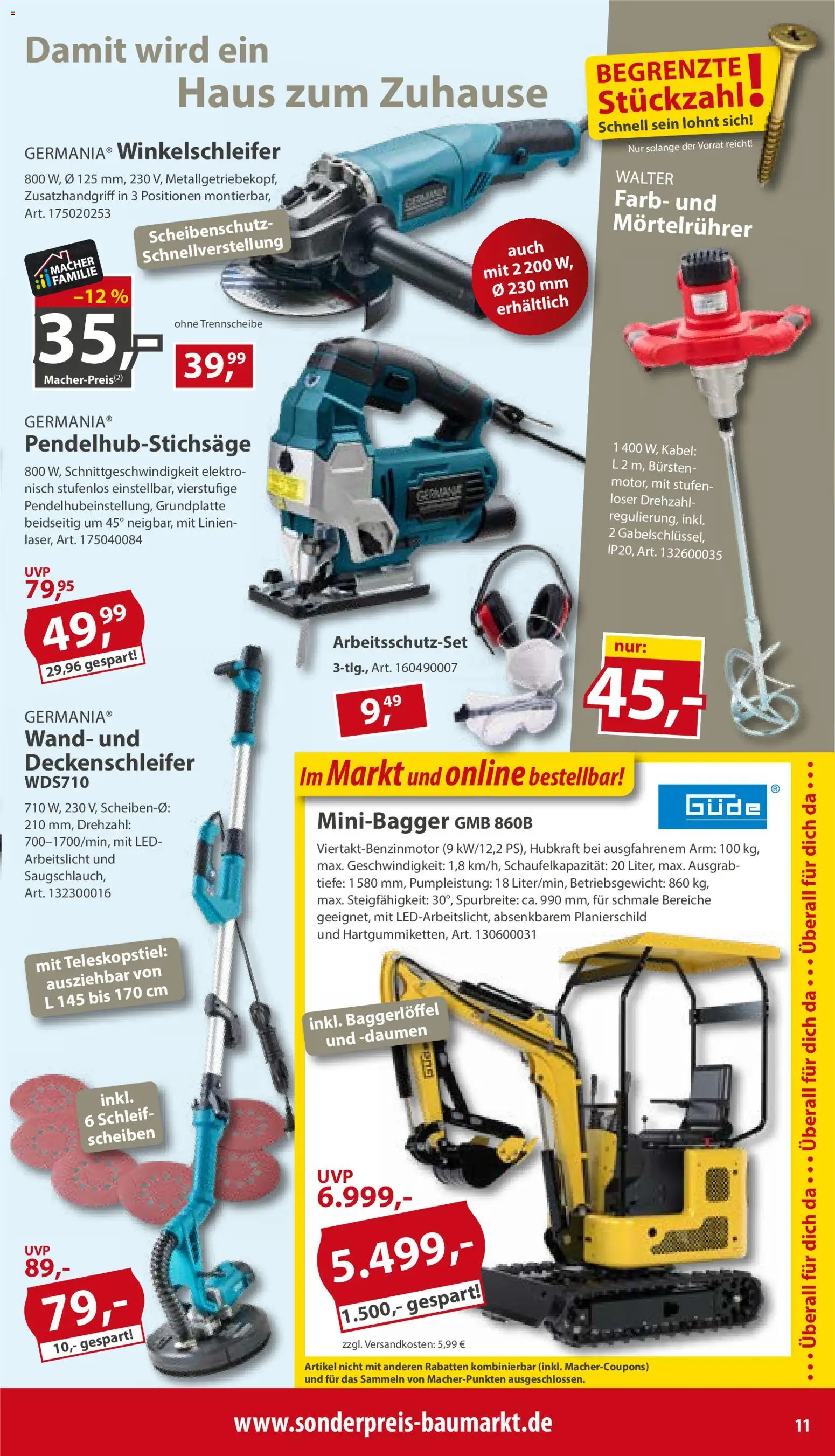 Sonderpreis Baumarkt Prospekt – gültig ab 29.08.2026 | Seite: 11 | Produkte: Kabel