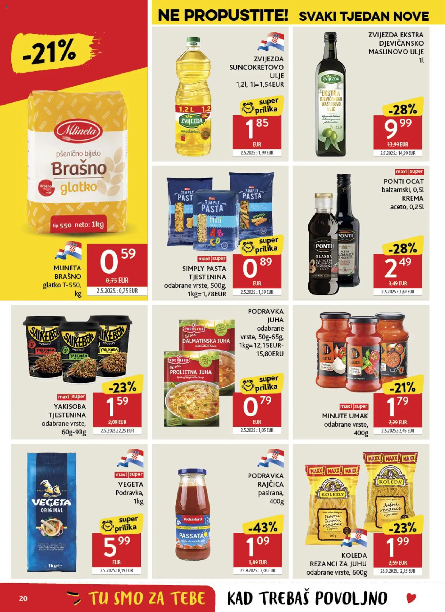 Konzum katalog | vrijedi od 26.08.2026 | Stranica: 20
