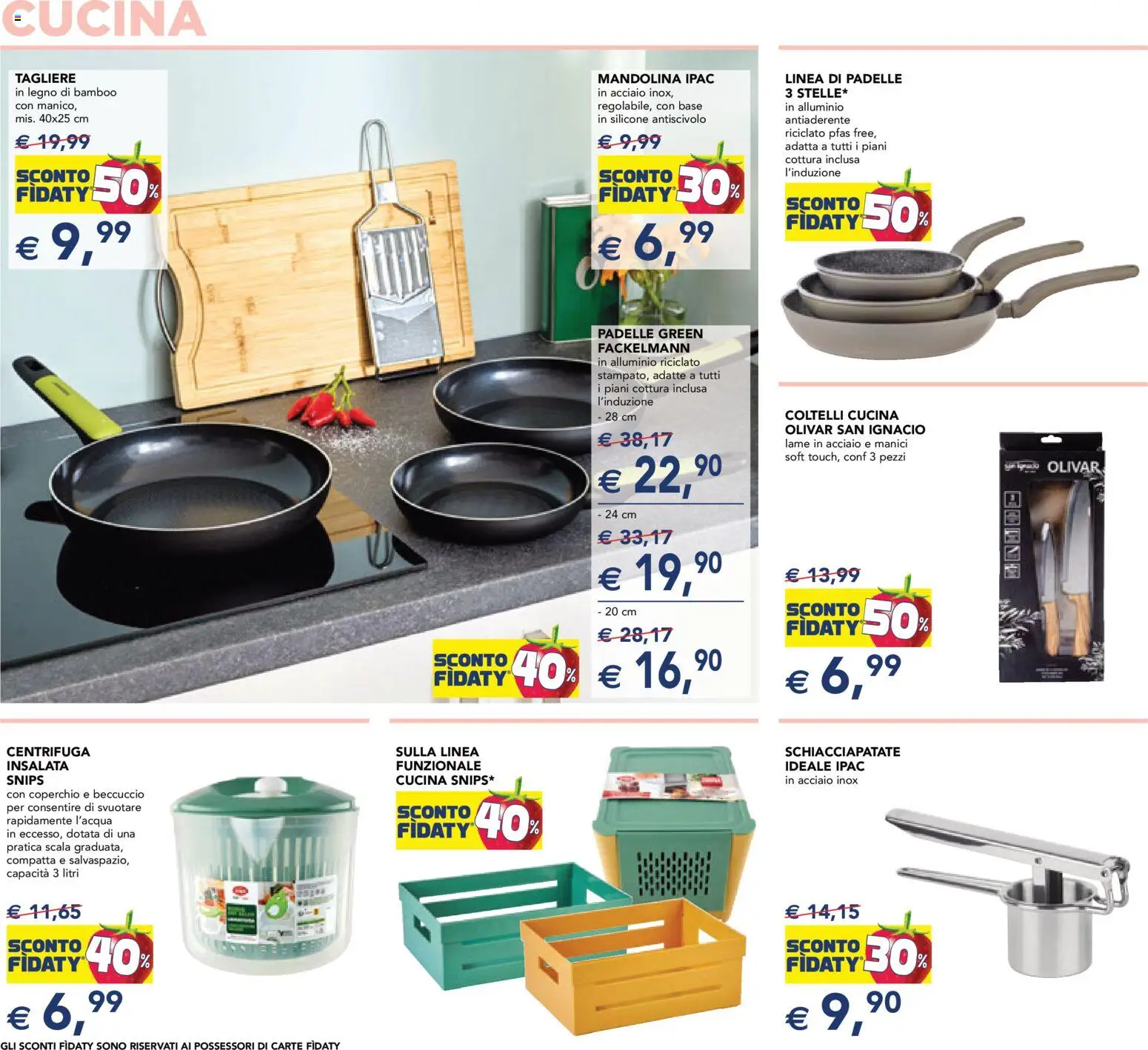 Volantino Esselunga S del 12.03.2026 | Pagina: 2 | Prodotti: Insalata, Tagliere, Scala, Alluminio