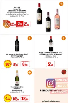 Coccinelle - Prévisualisation de Coccinelle catalogue valide à partir de 17/06/2026 | Page: 36 | Produits: Champagne brut, Champagne, Jeux, Vin