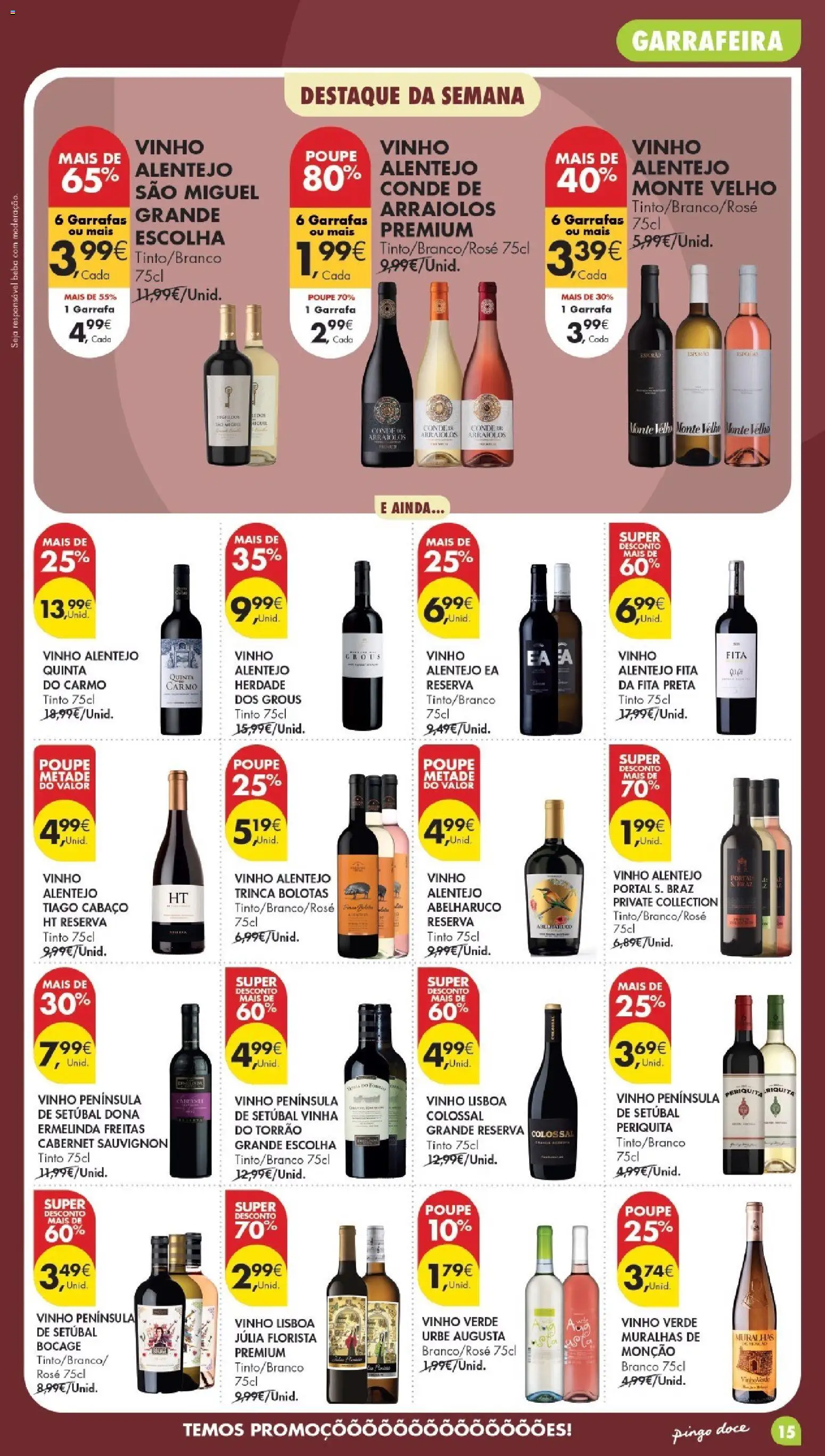 Pingo Doce Poupe Esta Semana Madeira │ válido de 15/09/2026 | Página: 15 | Produtos: Vinho