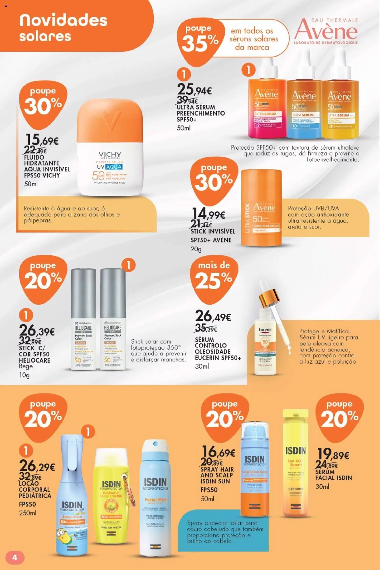 Pingo Doce Bem-estar Corpo Lojas │ válido de 05.05.2026 | Página: 4 | Produtos: Agua, Areia, Sérum