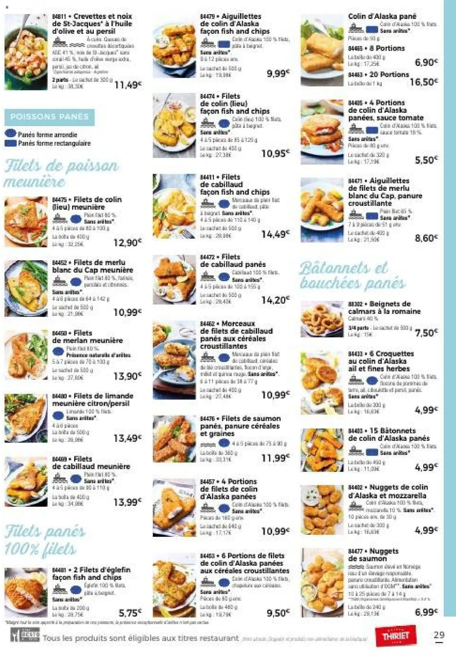 {H1} | Page: 32 | Produits: Crevettes, Mozzarella, Céréales, Noix
