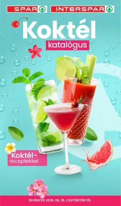 Interspar Koktél katalógus - amely érvényes a következő dátumtól: 2026.06.25.