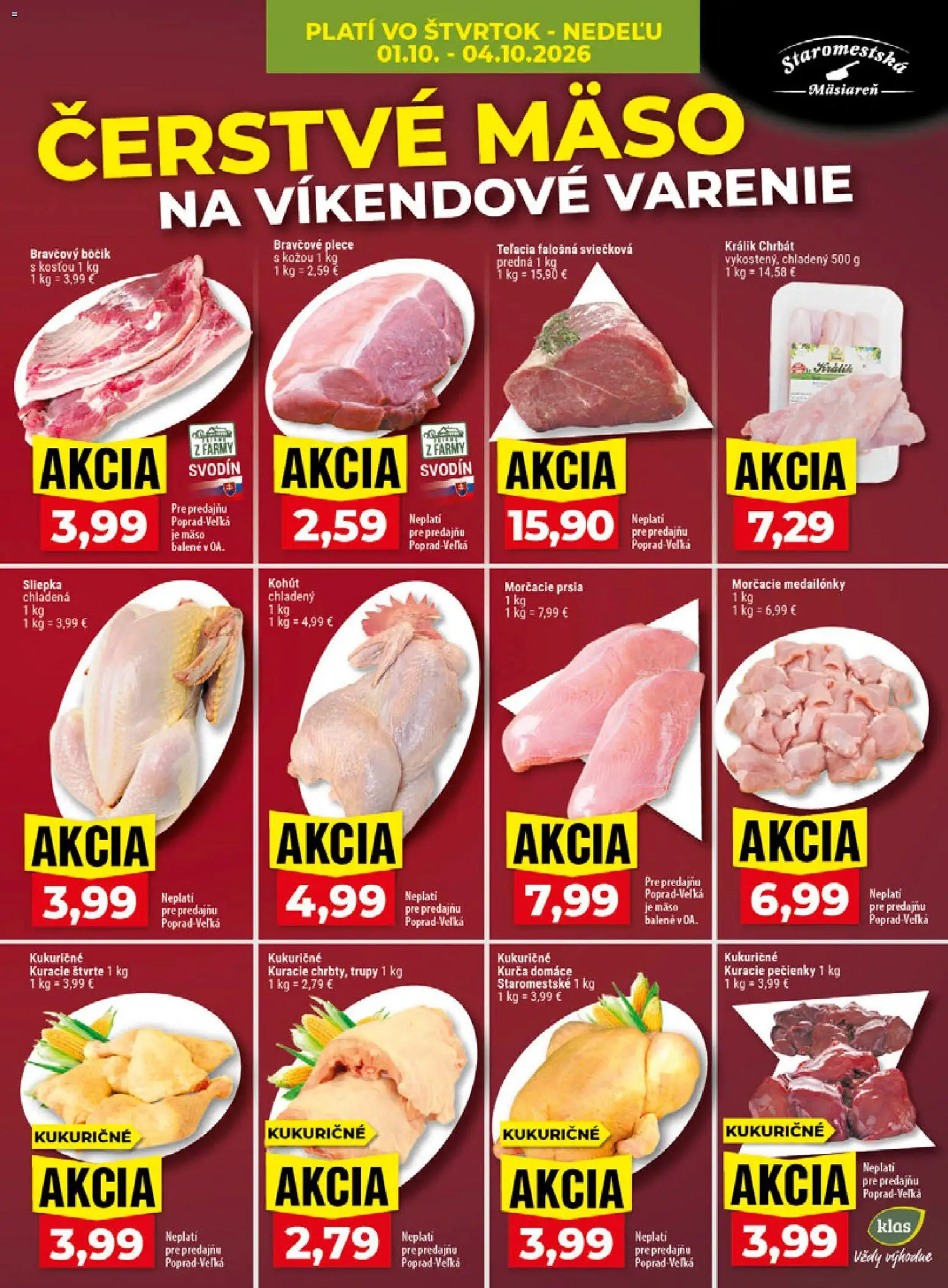 Nové Klas akcie – leták je platný od 28.09.2026 | Strana: 24