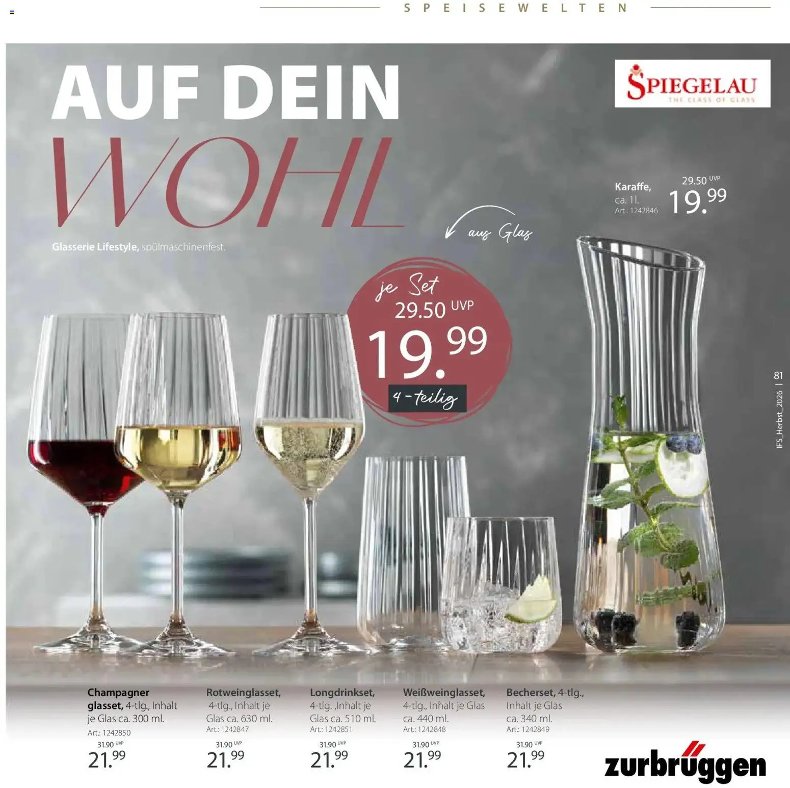 Zurbrüggen - Zurbrüggen: Von allem nur das beste (ab 24.10.2026) zum Blättern | Seite: 81