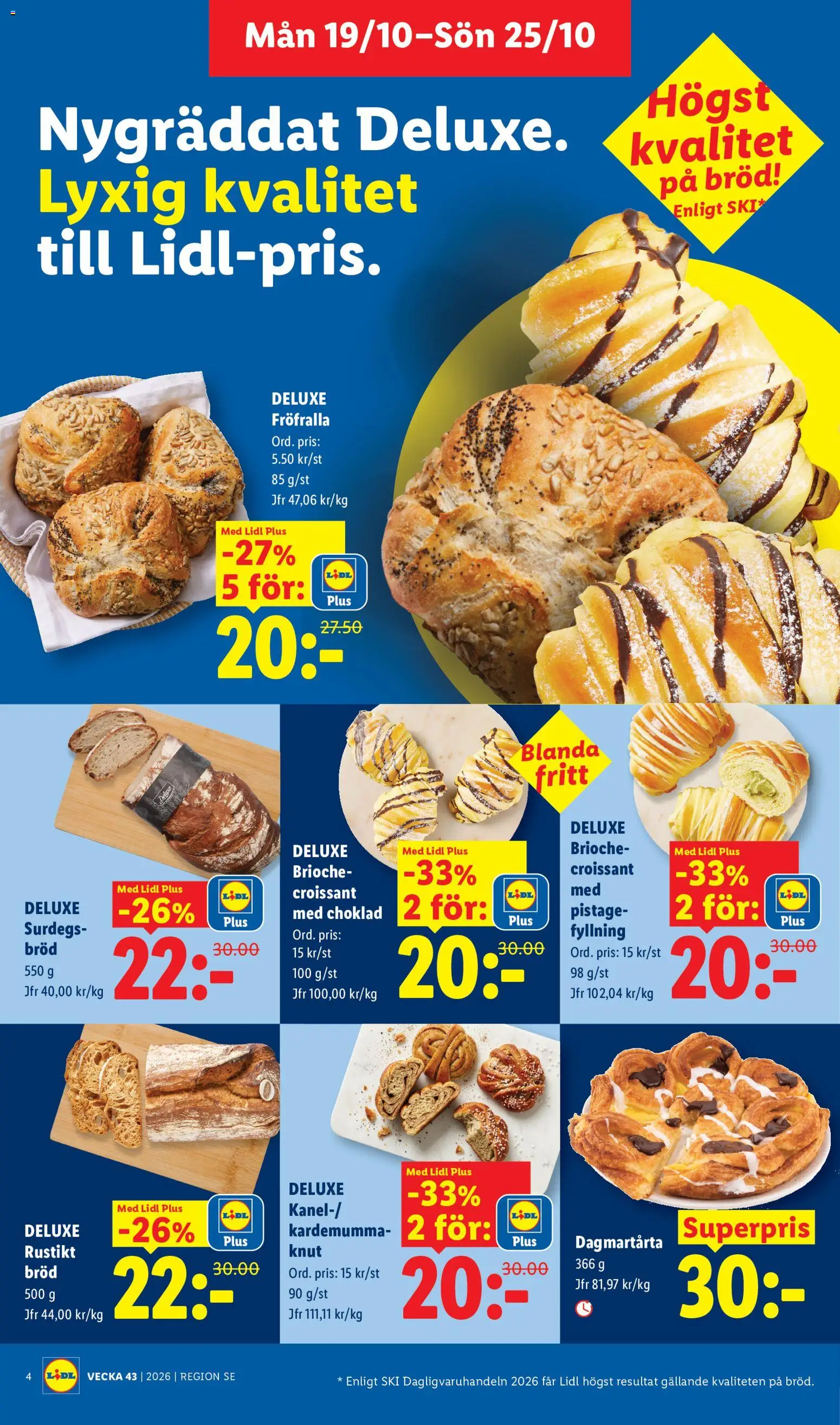 Lidl reklamblad aktuell från 19/10/2026 | Sida: 4