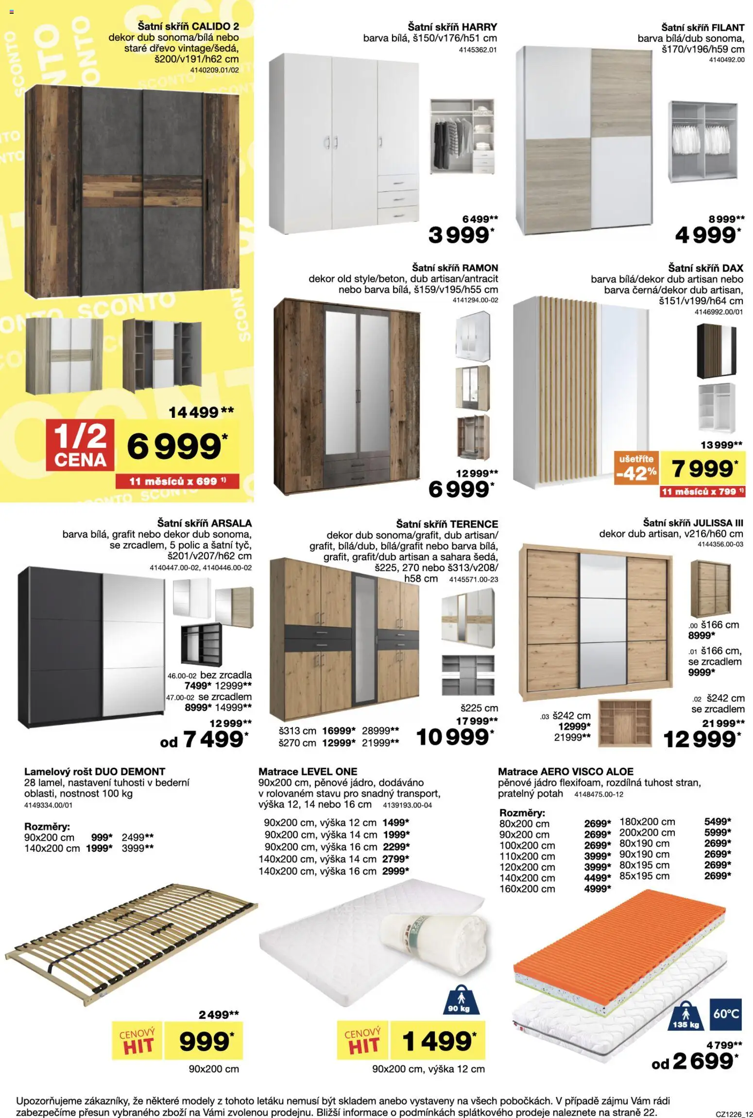 Sconto nábytek leták od 23.09.2026 | Strana: 12