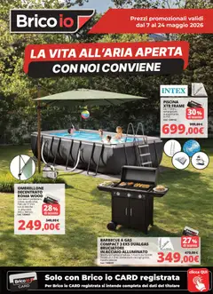 Anteprima del volantino Brico io volantino La Spezia valido a partire dal 07.05.2026