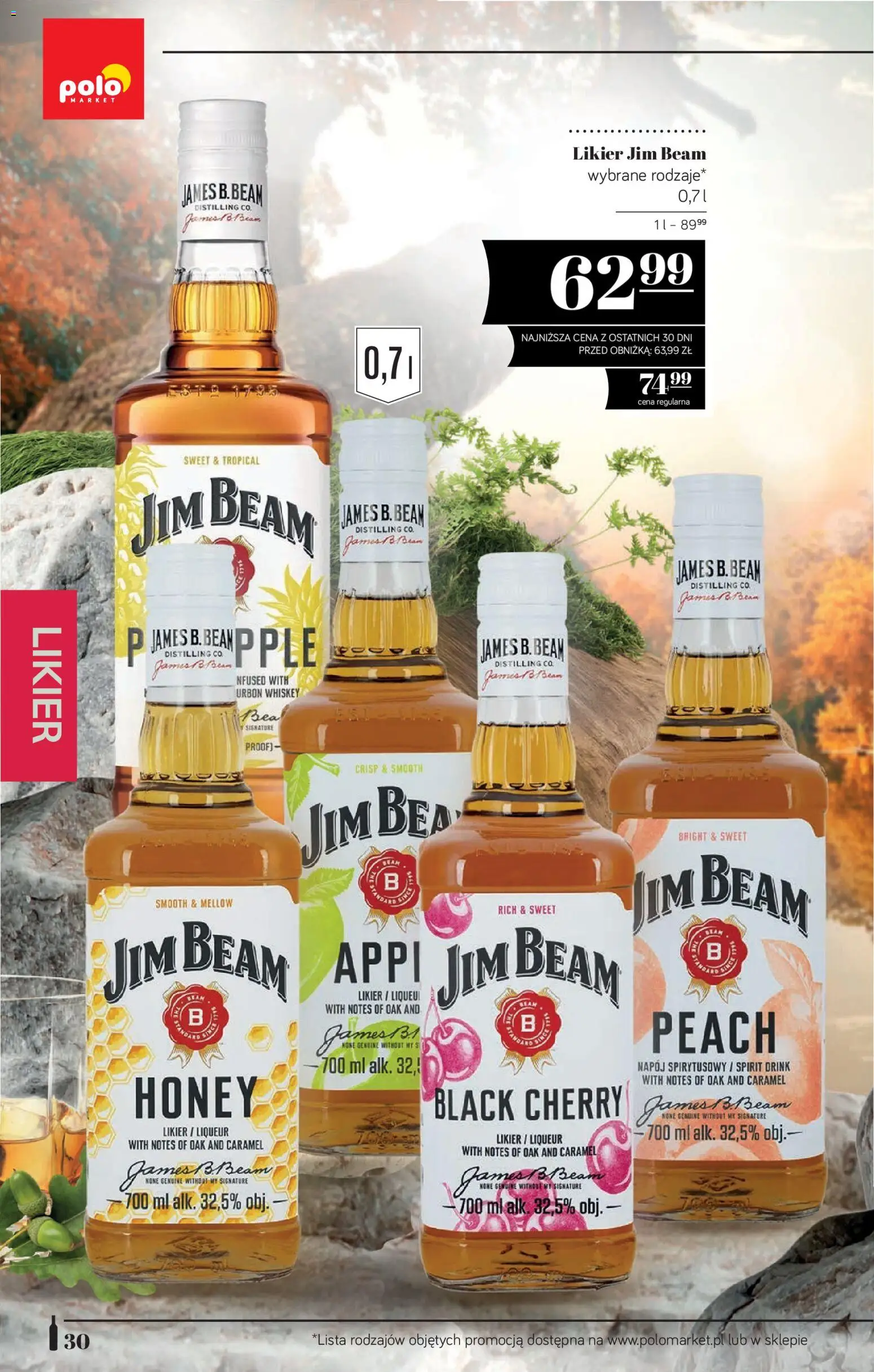 POLOmarket katalog - Alkoholi od 22.10.2026 | Strona: 30 | Produkty: Jim Beam