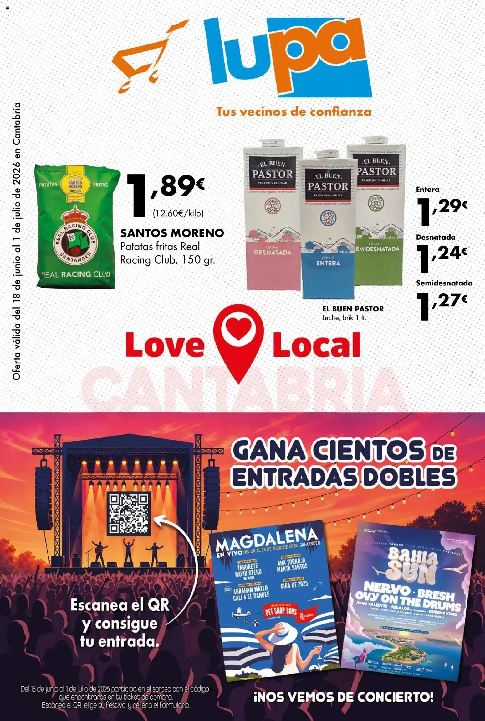 Lupa Supermercados folleto │ válido desde el 18.06.2026 | Página: 1