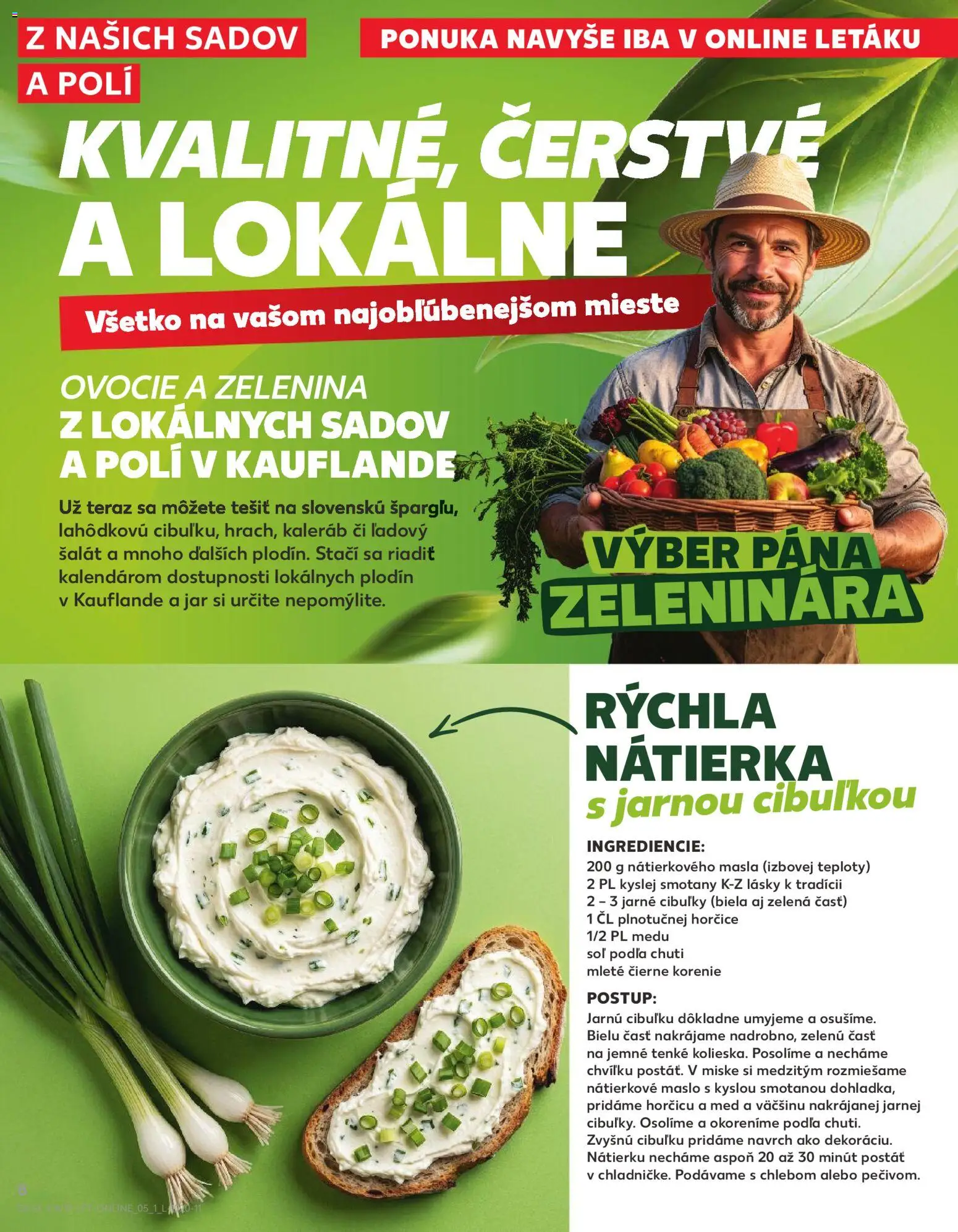 Nové Kaufland akcie – leták je platný od 23.04.2026 | Strana: 8 | Produkty: Maslo, Korenie, Med, Ovocie