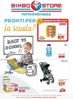 Anteprima del volantino Bimbo store volantino Massafra e Gioia valido a partire dal 27/08/2026
