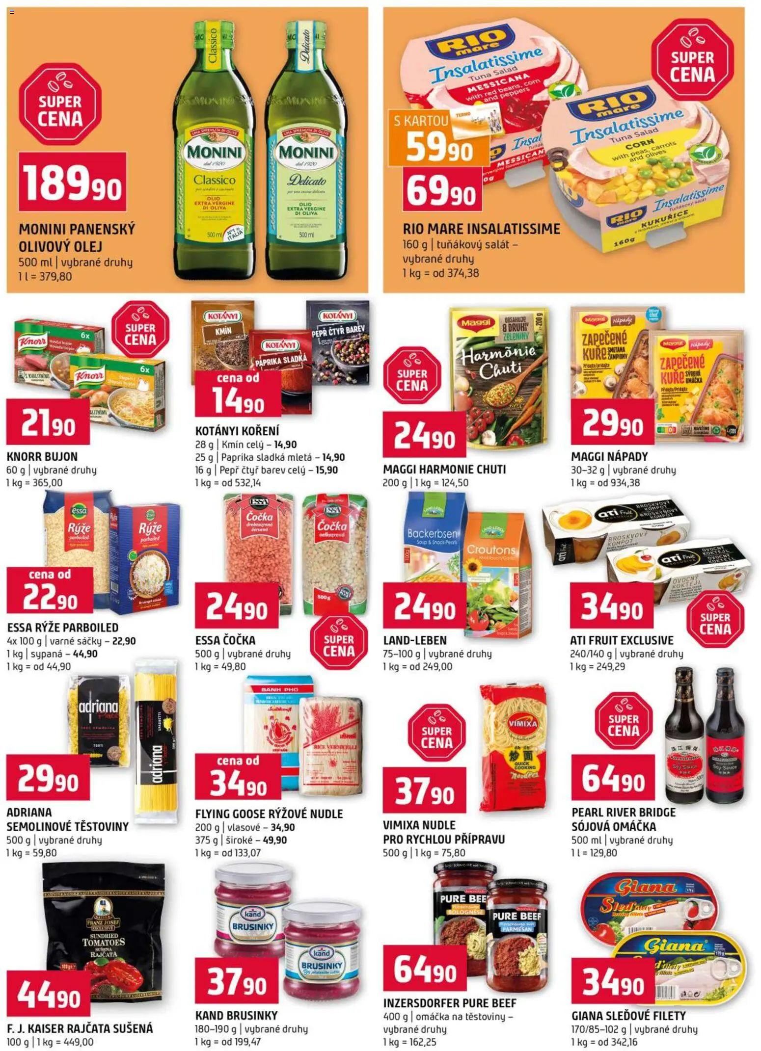 Terno leták od 27.05.2026 | Strana: 10 | Produkty: Salát, Knorr, Kuře, Nudle