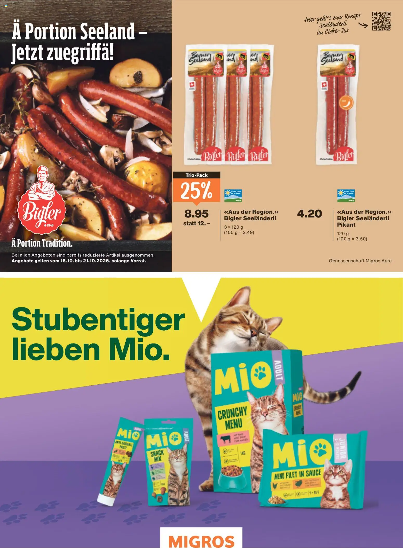 Migros aktionen Magazine – gültig ab 14.10.2026 | Seite: 41