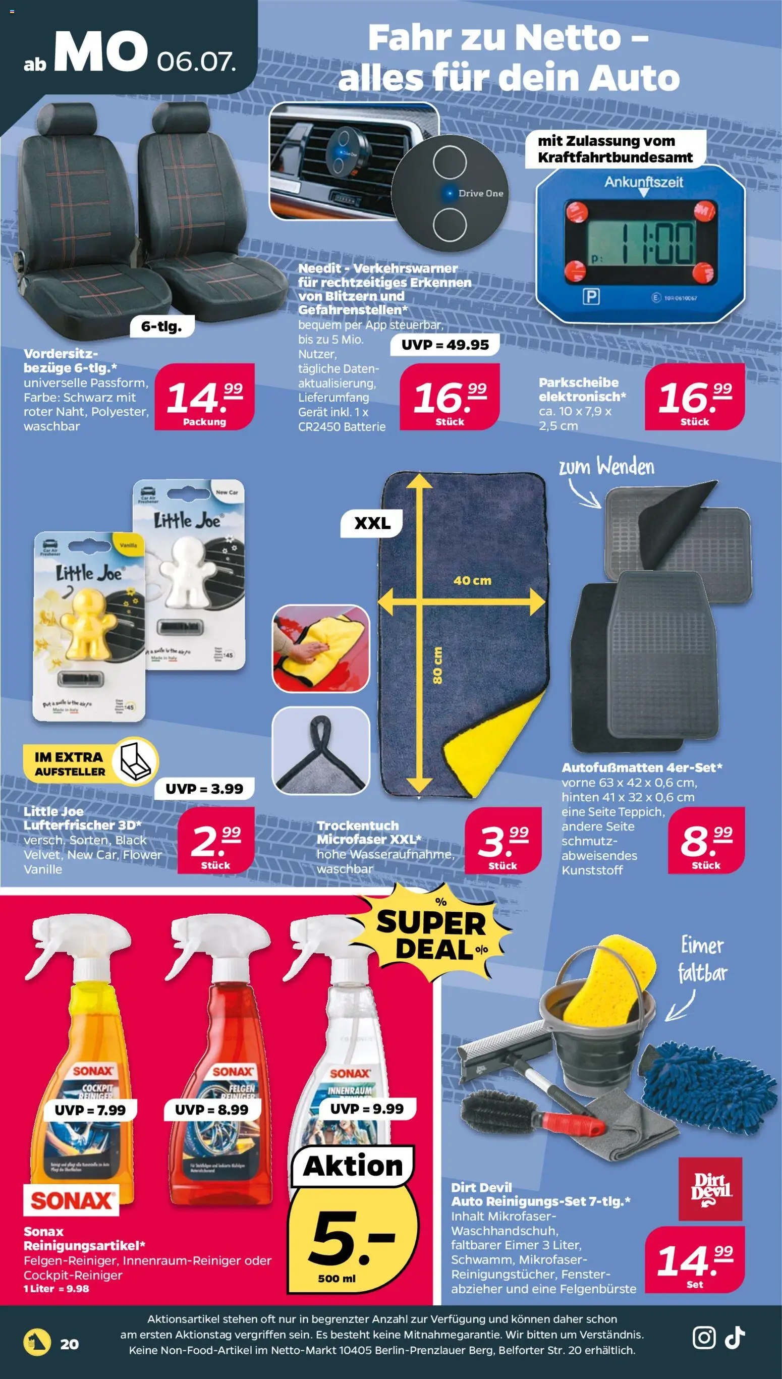 Netto Prospekt – gültig ab 06.07.2026 | Seite: 20 | Produkte: Batterie