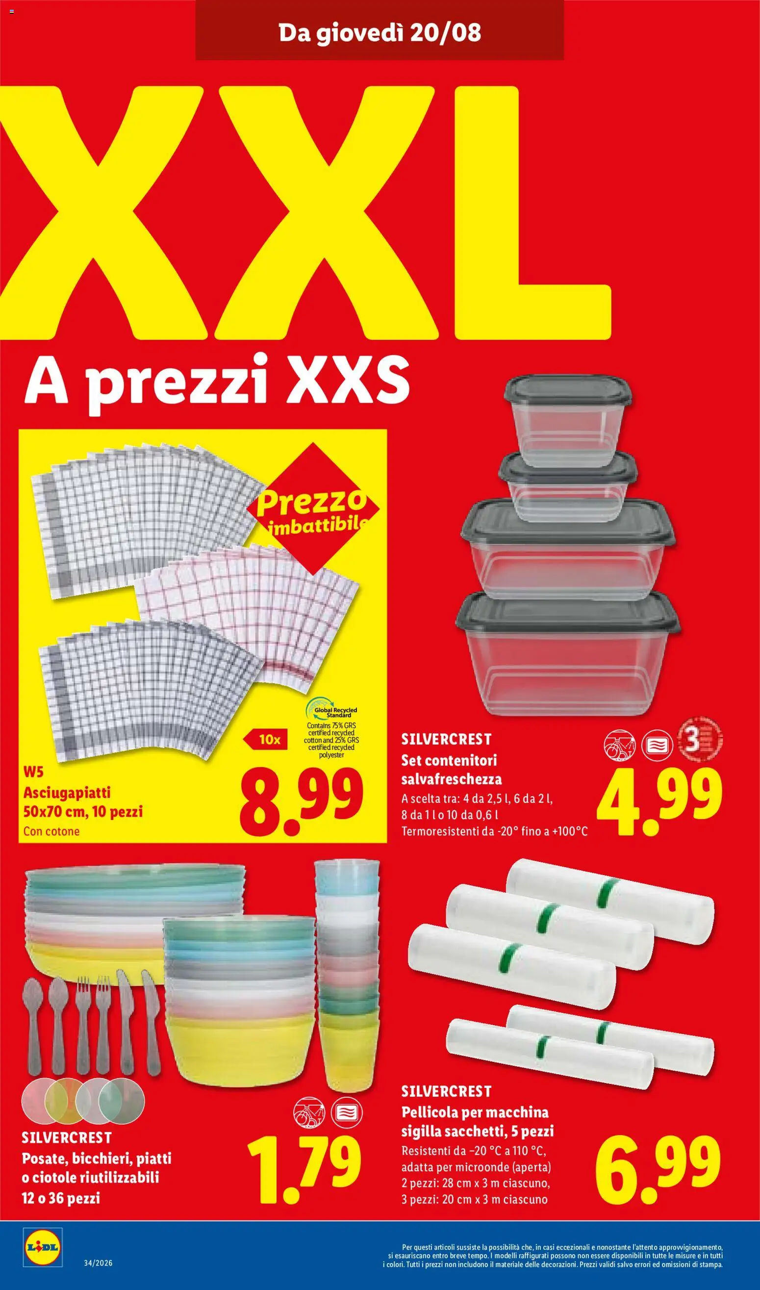 Volantino Lidl del 20/08/2026 | Pagina: 22