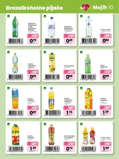 Tuš katalog akcije – veljaven od 03.04.2026 | Stran: 16 | Izdelki: Mineralna voda, Caj, Limona, Breskev