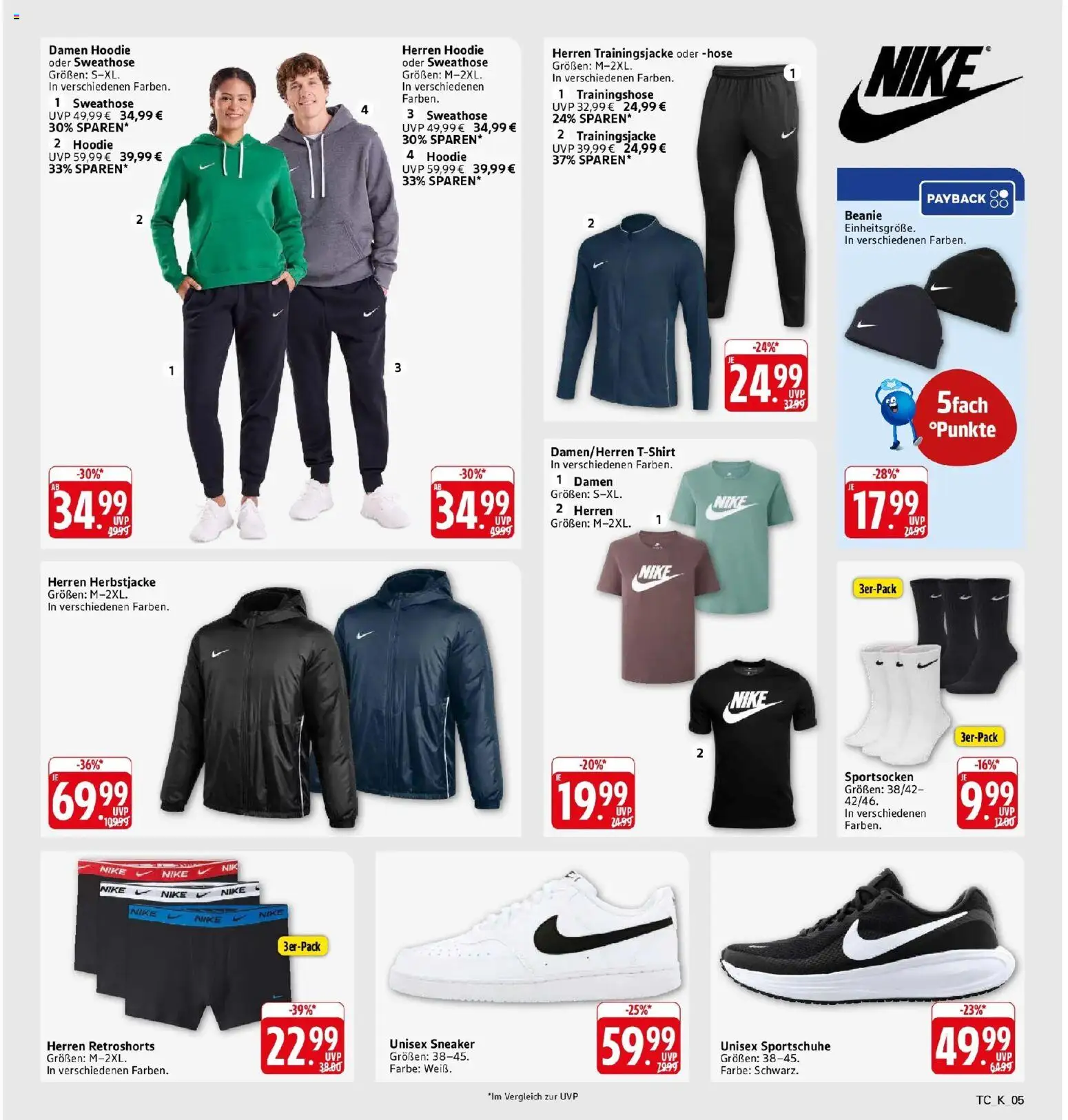 Marktkauf Prospekt Friedrichshafen (ab 28.09.2026) » Angebote online | Seite: 35 | Produkte: Sweathose, Trainingshose, Hoodie, Hose