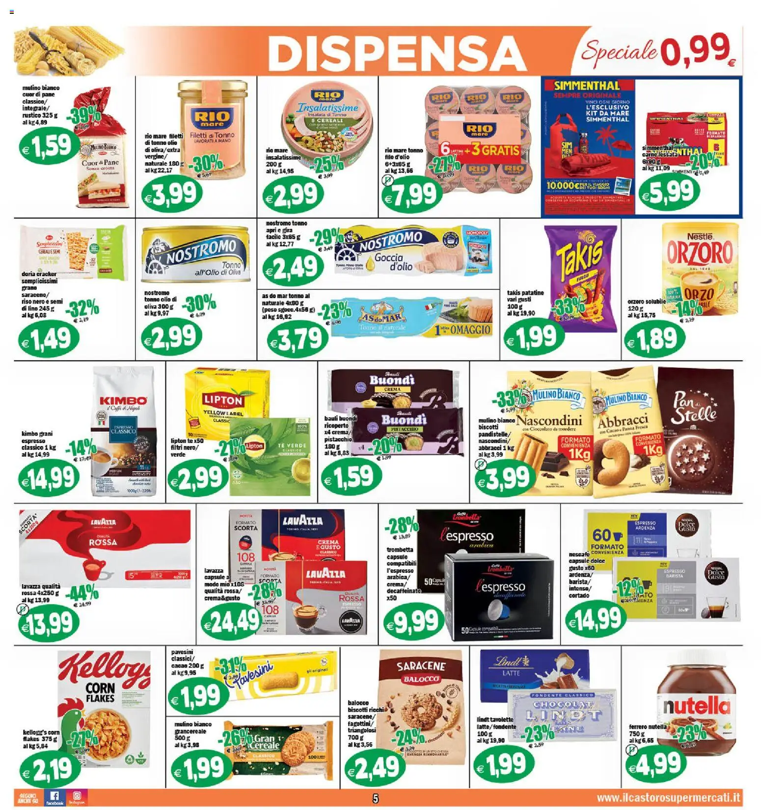 Volantino Il Castoro del 31/07/2026 | Pagina: 5