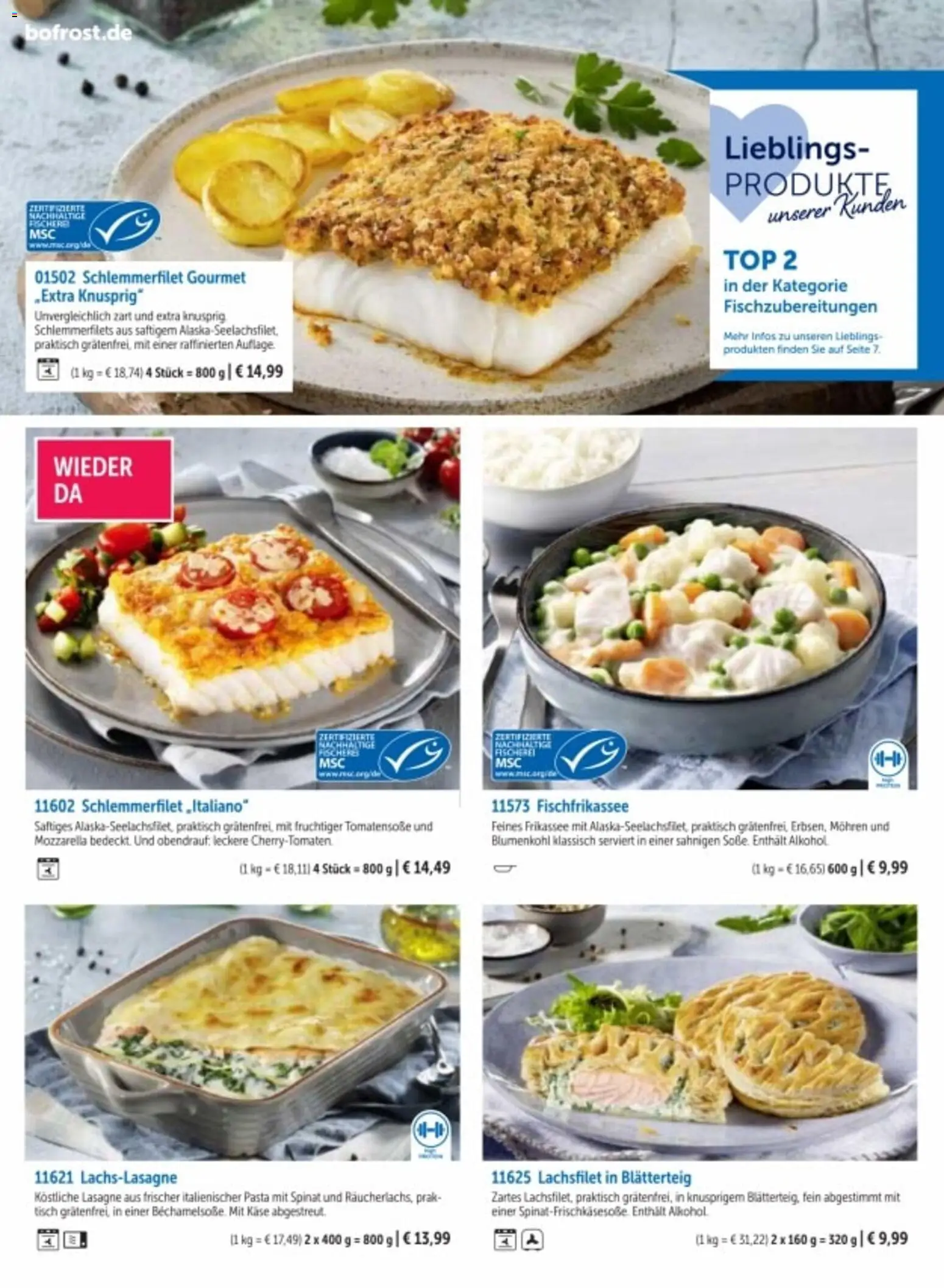 Bofrost Katalog – gültig ab 06.03.2026 | Seite: 64 | Produkte: Käse, Tisch, Mozzarella, Alkohol
