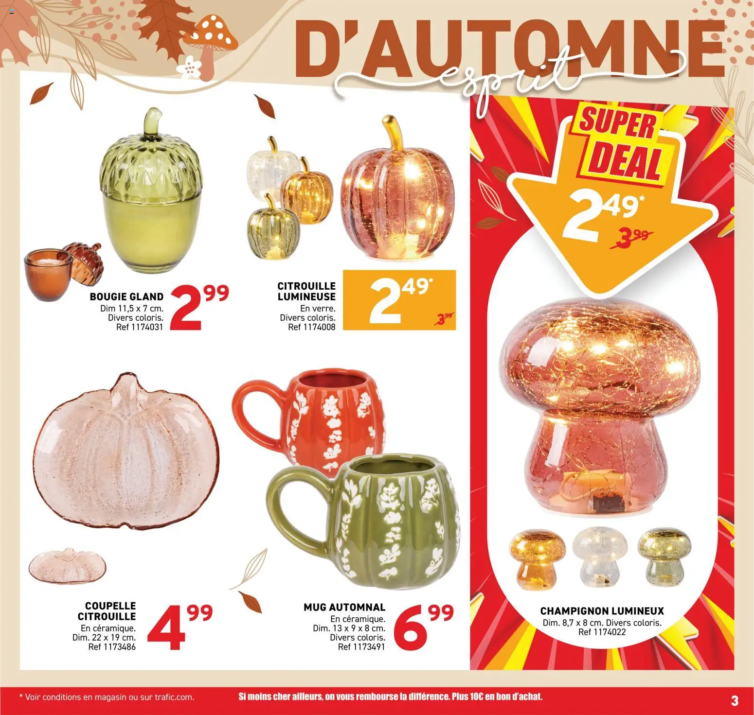 {H1} | Pagina: 3 | Producten: La, Champignon