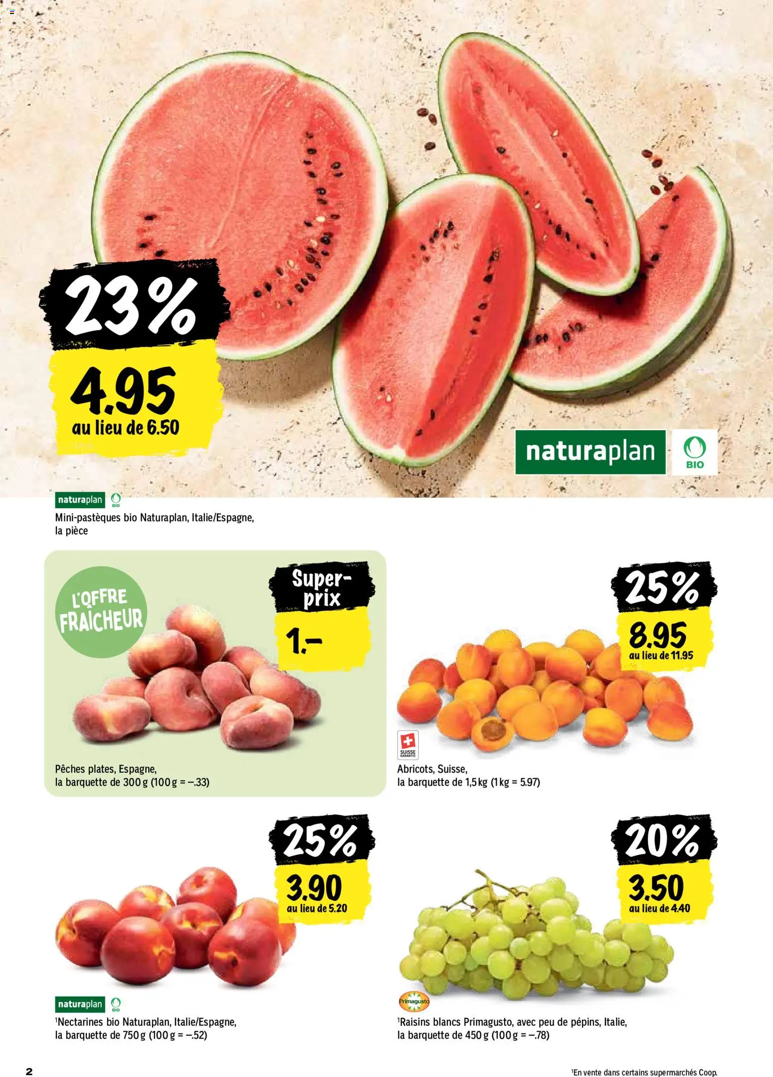 Coop aktionen FR – gültig ab 02.07.2026 | Seite: 2