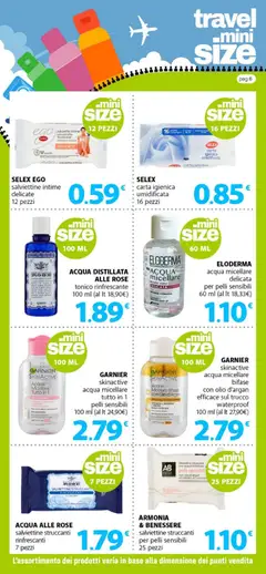 Anteprima del volantino DOK volantino Mini valido a partire dal 14/07/2026 | Pagina: 6 | Prodotti: Acqua micellare, Carta igienica, Olio, Trucco