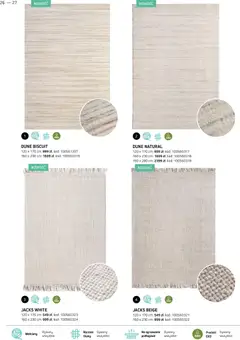 Pogląd oferty "Komfort gazetka - Katalog dywanów" - ważna od 17.03.2026 | Strona: 26 | Produkty: Dywany