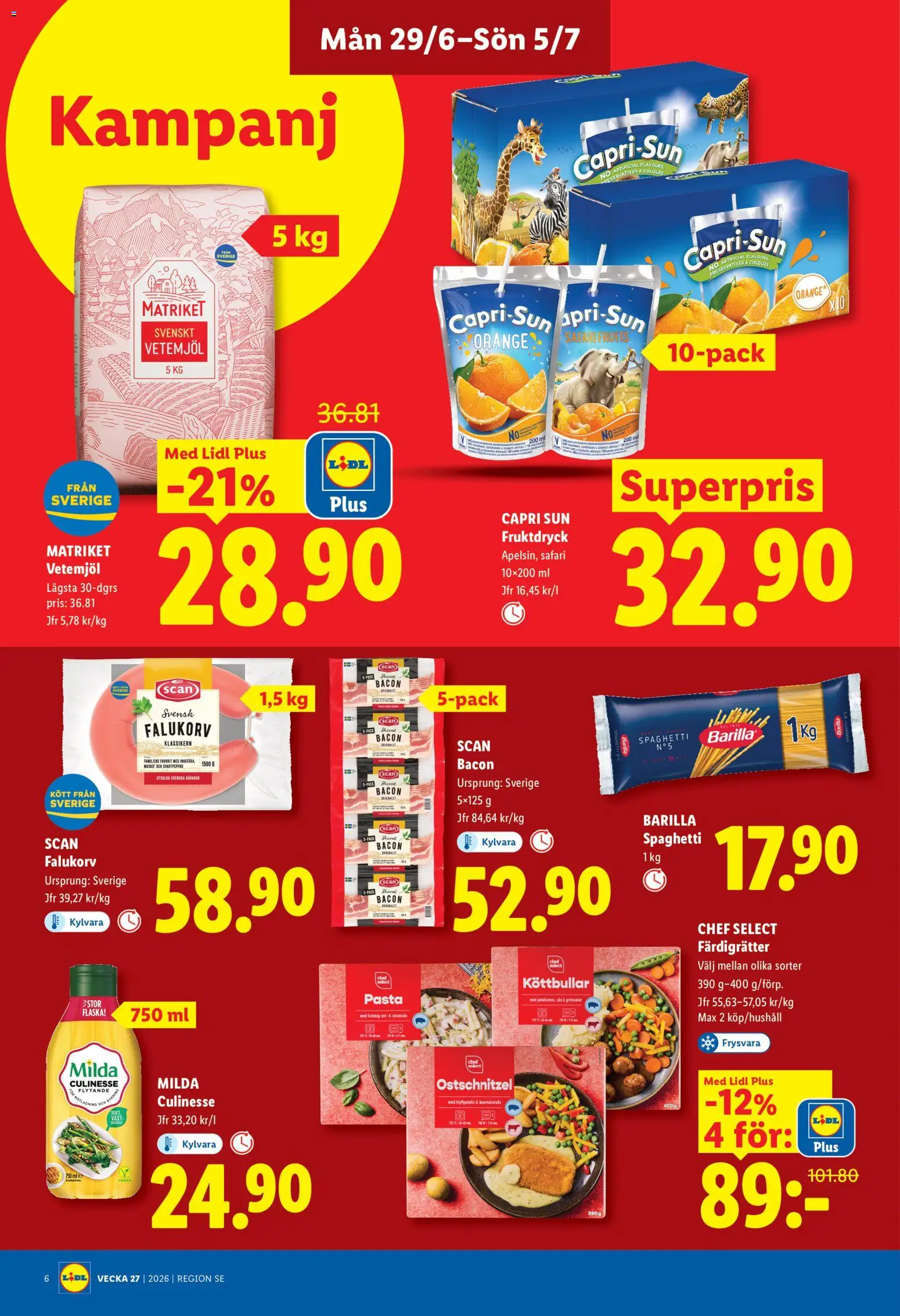 Lidl reklamblad aktuell från 29/06/2026 | Sida: 6