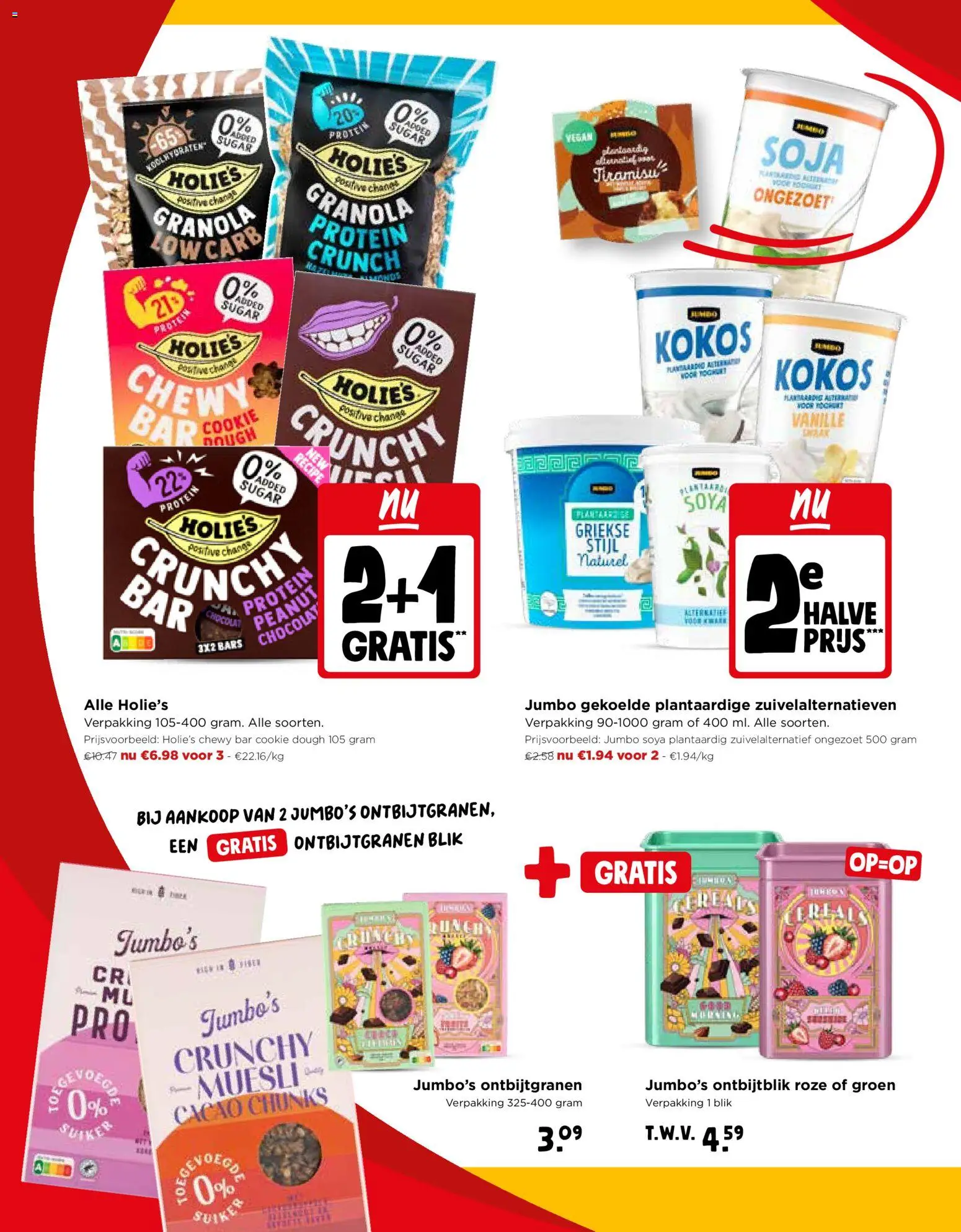 {H1} | Pagina: 10 | Producten: Muesli, Suiker, Ontbijtgranen, Tiramisu