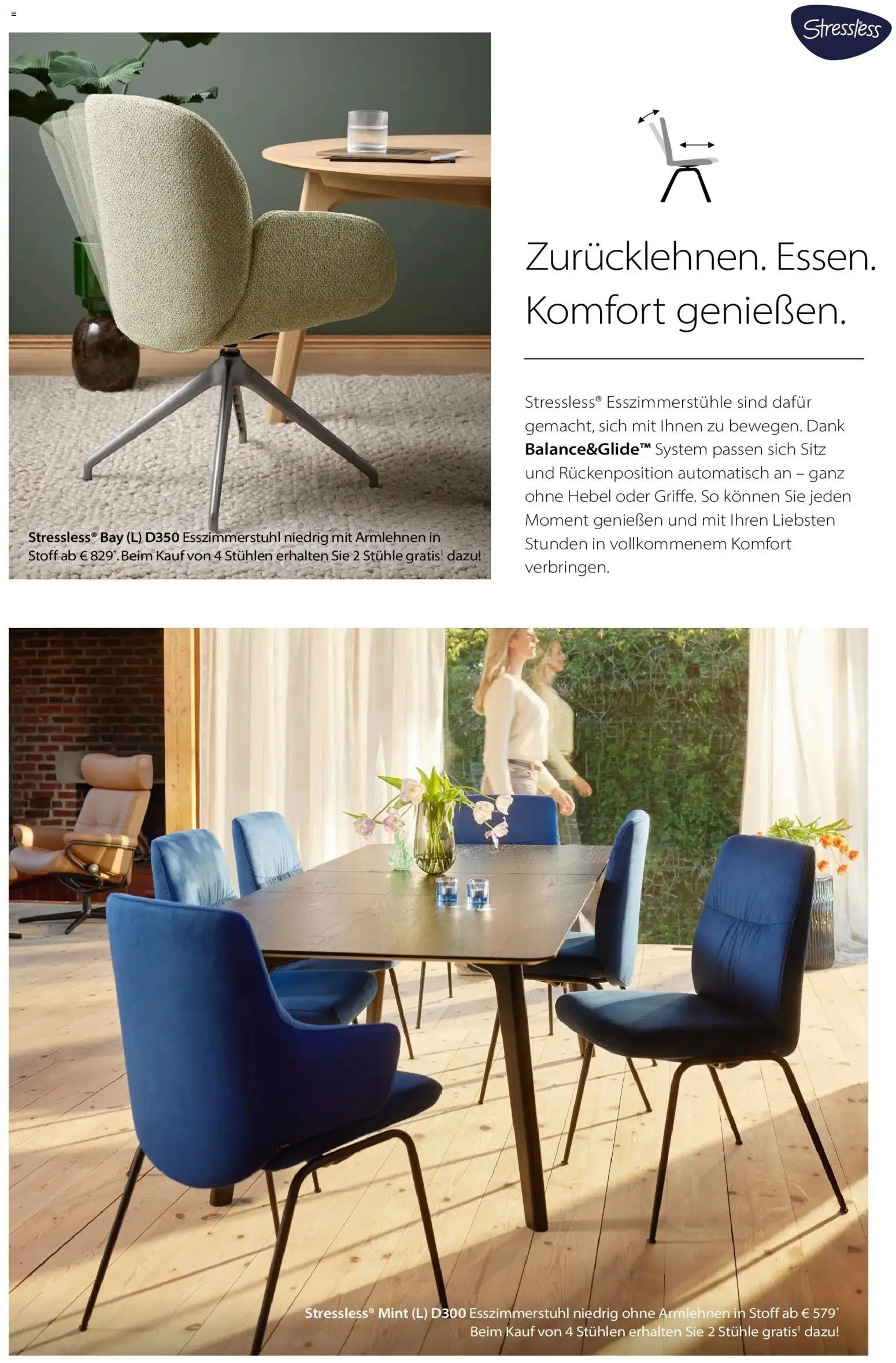 Zurbrüggen Stressless (ab 01.10.2026) zum Blättern | Seite: 9 | Produkte: Esszimmerstühle