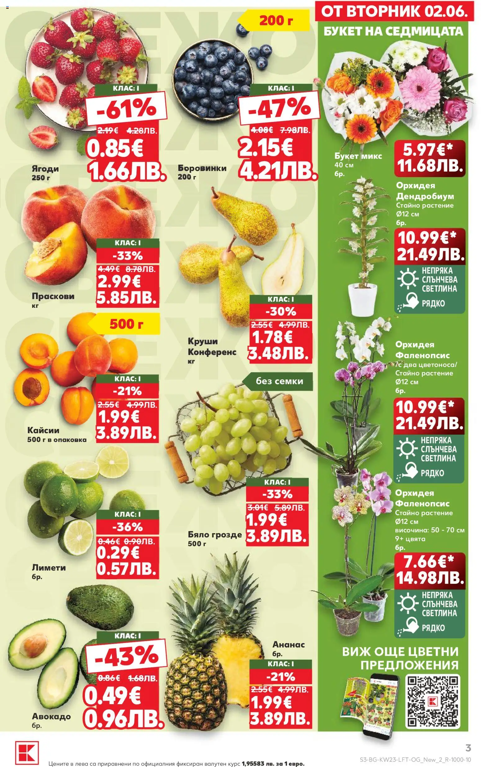 {H1} | Страница: 3 | Продукти: Авокадо, Грозде, Боровинки, Семки