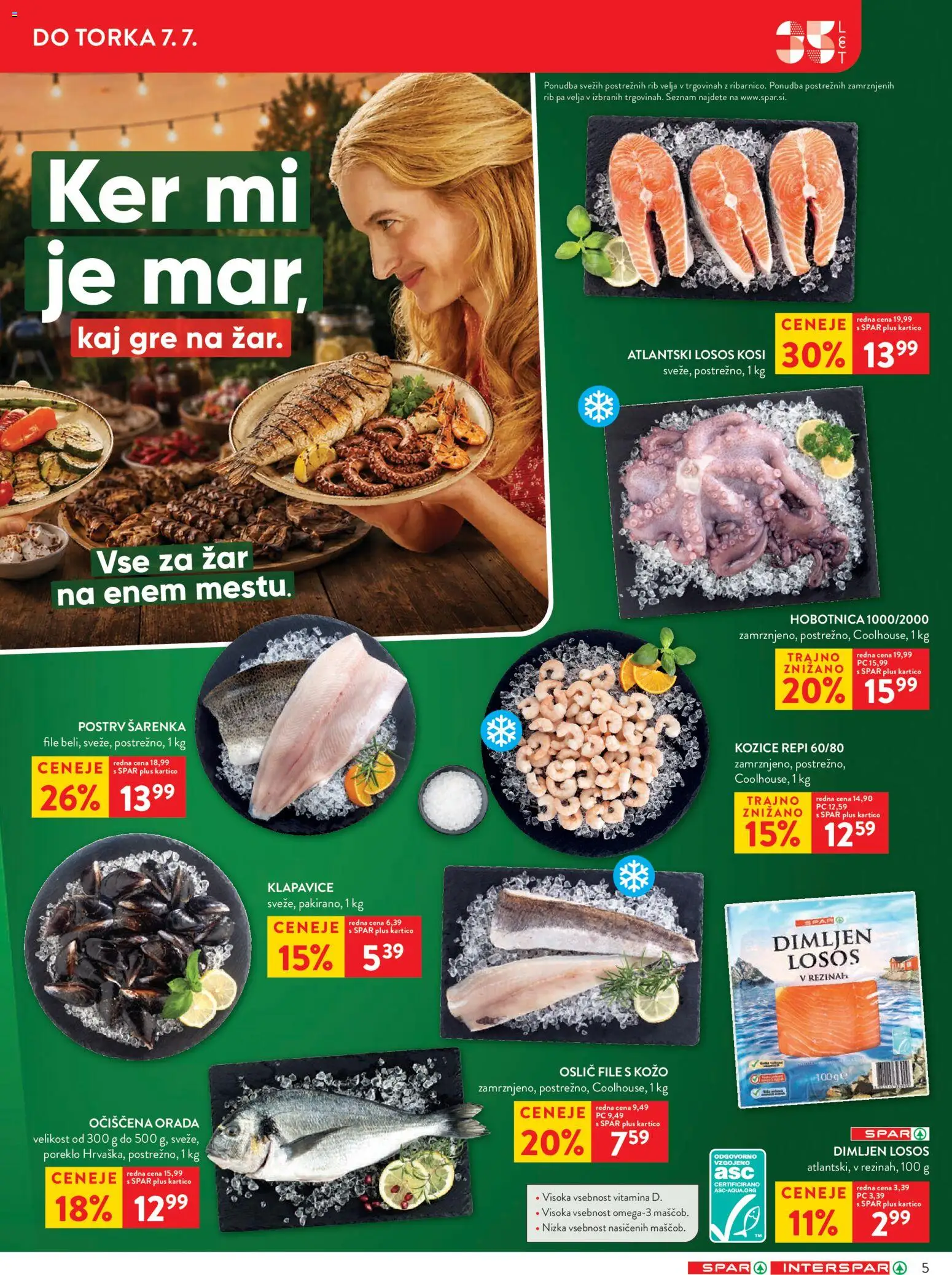 Novi Spar katalog ponudbe – veljaven od 01.07.2026 | Stran: 5